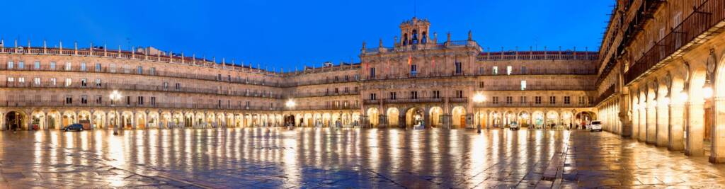 Plaza Mayor nocturna